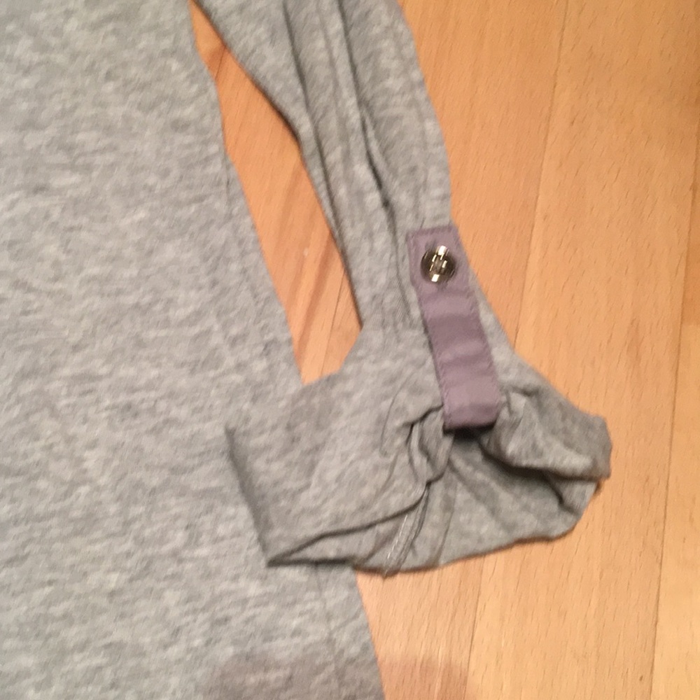 NWT Jones New York Grey Long-Sleeve Shirt - Picture 5 of 7